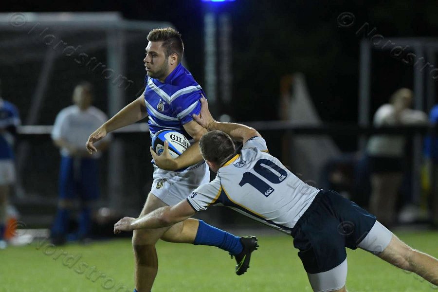 Wheaton Men\'s Rugby vs Mass Maritime.  Photo by Keith Nordstrom